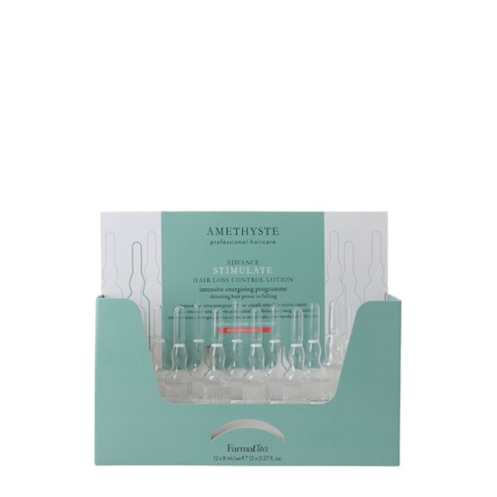 Ампули - терапия против косопад Farmavita Amethyste Scalp Advance Stimulate Hair Loss Control Lotion 12x8мл