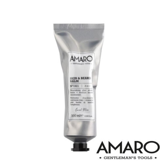 Подхранващ кератинов балсам за кожа и брада AMARO Scin & Beard Balm 2 in 1 - 100мл