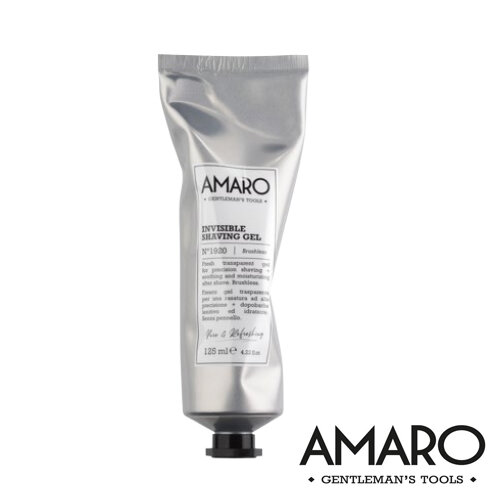 Прозрачен гел за бръснене AMARO Invisible Shaving Gel 125мл