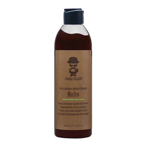 Успокояващ шампоан душ гел за чувствителна кожа Barba Italiana Morfeo Shampoo And Shower Gel 400мл