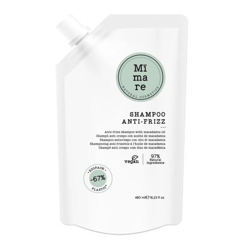 Анти-фриз шампоан с масло от макадамия Mimare Anti Frizz Shampoo 480мл