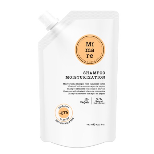 Хидратиращ шампоан за суха и хвърчаща коса Mimare Moisturization Shampoo 480мл