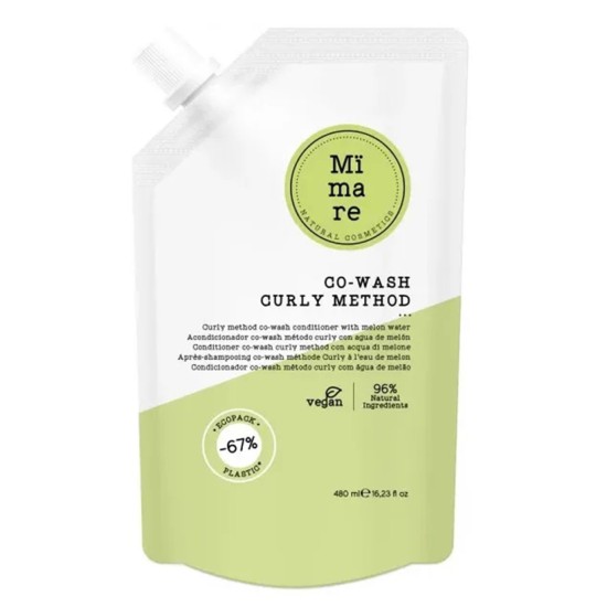 Измивен крем-балсам за къдрава коса Mimare Curly Method Co-Wash Conditioner 480мл