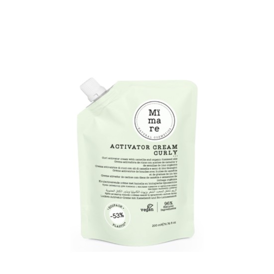 Крем за къдрици с масло от камелия и ленено семе Mimare Activador Cream Curly 200мл