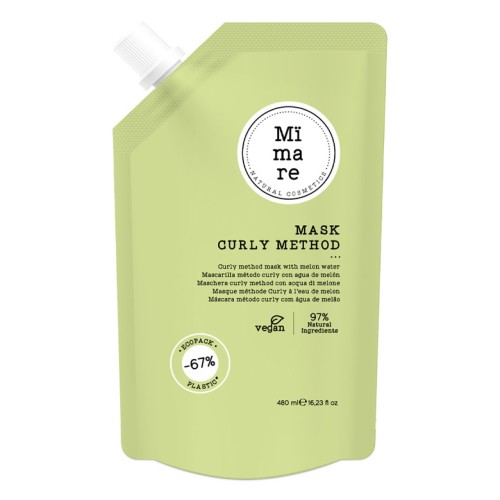 Подхранваща маска за къдрава и чуплива коса Mimare Curly Method Mask 480мл
