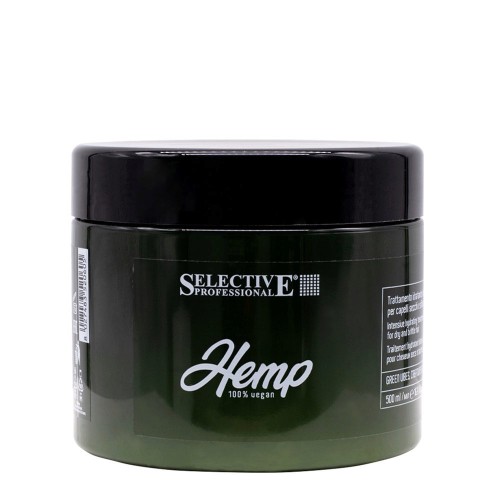 ИНТЕНЗИВНА ХИДРАТИРАЩА МАСКА ЗА СУХА И ИЗТОЩЕНА КОСА SELECTIVE PROFESSIONAL HEMP SUBLIME ULTIMATE LUXURY MASK 250мл
