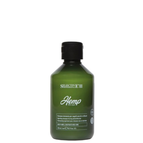 ИНТЕНЗИВЕН ХИДРАТИРАЩ ШАМПОАН ЗА СУХА И ИЗТОЩЕНА КОСА SELECTIVE PROFESSIONAL HEMP SUBLIME ULTIMATE LUXURY SHAMPOO 250ML