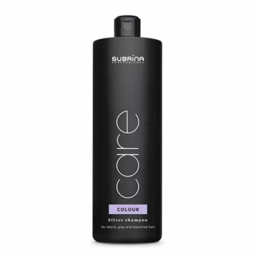 Анти-жълт шампоан за руса коса с кератин Subrina Professional Care Colour Silver Shampoo 1000мл