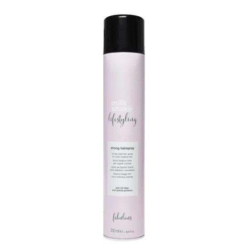 Лак с киноа за боядисана коса със силна фиксация Milk_Shake Styling Hairspray Strong 500мл