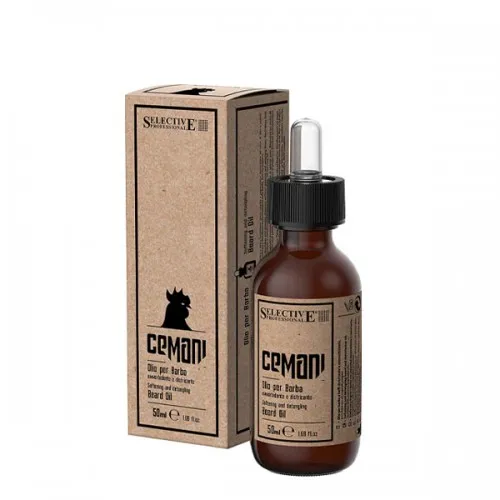 МАСЛО ЗА РАЗПЛИТАНЕ И ОМЕКОТЯВАНЕ НА БРАДА SELECTIVE PROFESSIONAL CEMANI OLIO PER BARBA 50мл