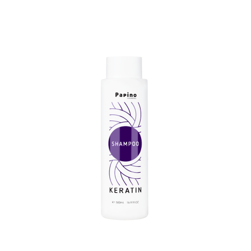 Възстановяващ шампоан с кератин Papino Cosmetics Keratin Shampoo 500мл