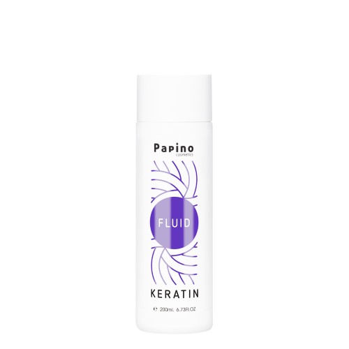 Възстановяващ кератинов флуид за увредена и накъсана коса Papino Cosmetics Keratin Fluid 200мл