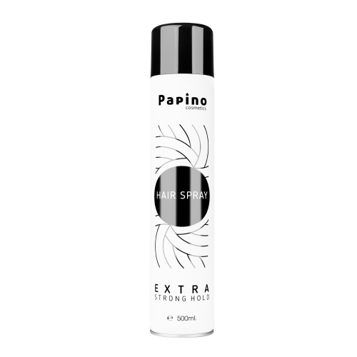 Лак за коса с екстра силна фиксация Papino Cosmetics Extra Strong Hair Spray 500 мл