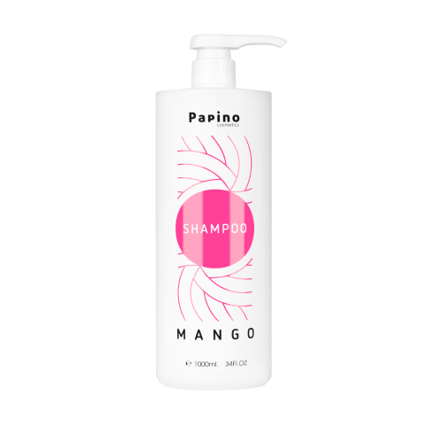Шампоан с масло от Манго и Ко-ензими Papino Cosmetics Mango Shampoo 1000мл
