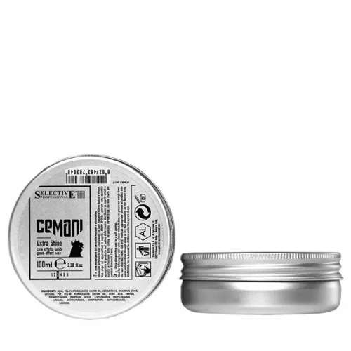 ВАКСА ЗА МЕКА И УЛТРА ЛЪСКАВА КОСА, С UV ЗАЩИТА SELECTIVE PROFESSIONAL CEMANI EXTRA SHINE HAIR WAX 100ML