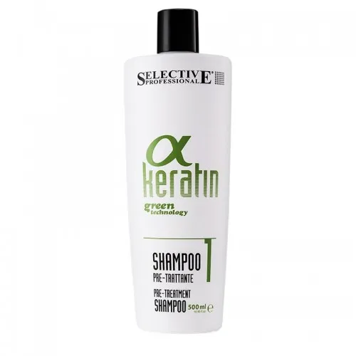 ДЪЛБОКО ПОЧИСТВАЩ ШАМПОАН SELECTIVE α-KERATINE PRE-TREATMENT SHAMPOO 1 - 500ML