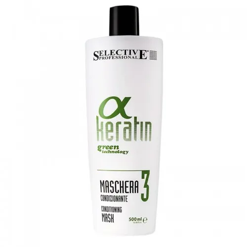 ПОДХРАНВАЩА КЕРАТИНИНОВА МАСКА SELECTIVE α-KERATINE CONDITIONING MASK 500ML