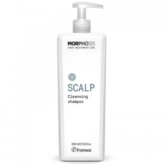 Дълбокопочистващ шампоан за всички видове коси и скалпове Framesi Morphosis Scalp Cleansing Shampoo 1000мл