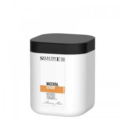 Маска с кератин за суха и изтощена коса Selective Professional Artistic Flair Keratin Restrutturante Mask 1000мл