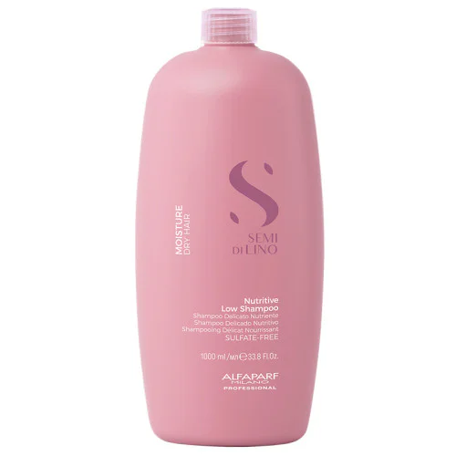 Подхранващ шампоан за суха коса ALFAPARF SEMI DI LINO MOISTURE NUTRITIVE LOW SHAMРOO 1000мл