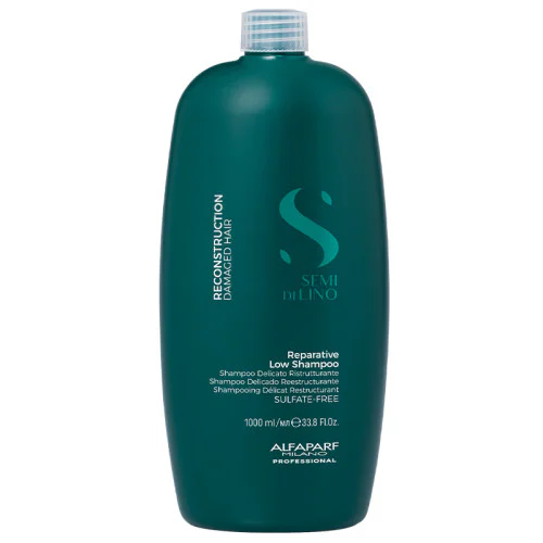 Възстановяващ шампоан с екстракт от бамбук ALFAPARF SEMI DI LINO RECONSTRUCTION REPARATIVE LOW SHAMPOO 1000мл