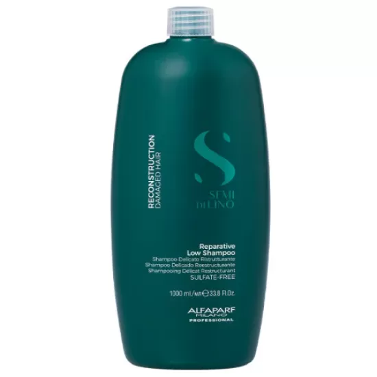 Възстановяващ шампоан с екстракт от бамбук ALFAPARF SEMI DI LINO RECONSTRUCTION REPARATIVE LOW SHAMPOO 1000мл