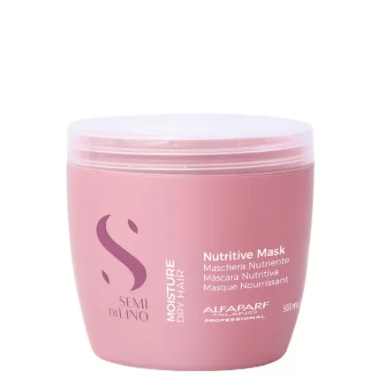 Подхранваща маска за суха коса ALFAPARF SEMI DI LINO MOISTURE NUTRITIVE MASK 500мл