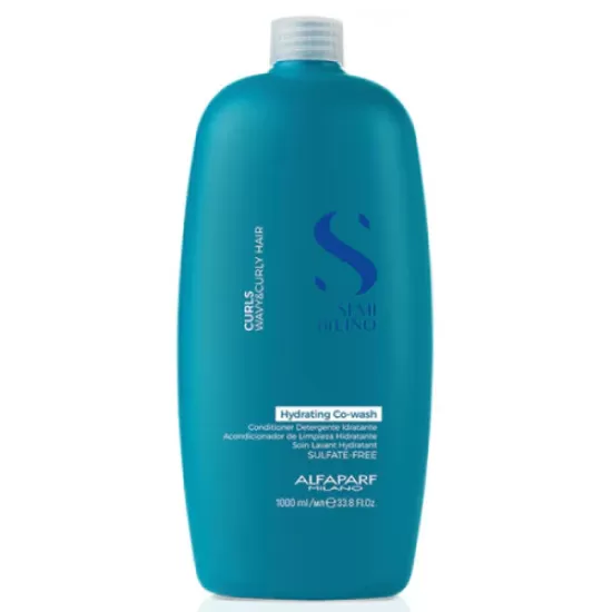 Измиващ крем-балсам за дълбока хидратация Alfaparf Semi di Lino Curls Hydrating Go-Wash 1000мл