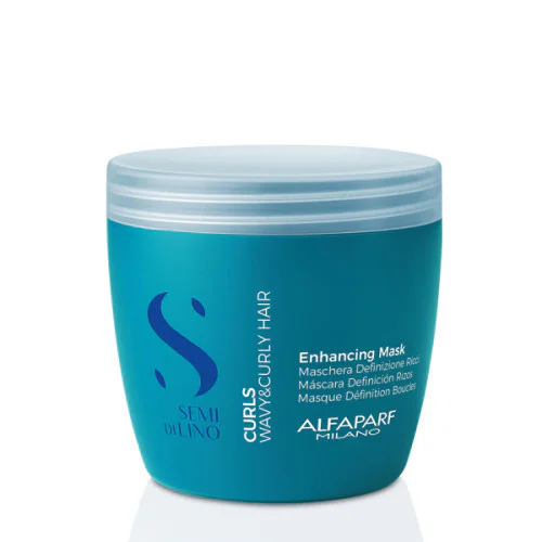 Подхранваща маска за къдрави и вълнисти коси Alfaparf Semi di Lino Curls Enhancing Mask 500мл