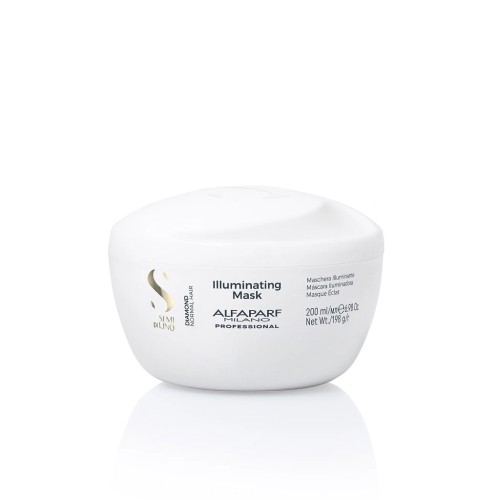 Маска за коса за блясък с ленено семе ALFAPARF SEMI DI LINO DIAMOND ILLUMINATING MASK 200мл