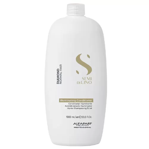 Балсам за коса за блясък с ленено семе ALFAPARF SEMI DI LINO DIAMOND ILLUMINATING LOW CONDITIONER 1000мл