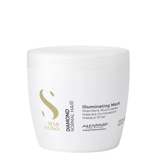 Маска за коса за блясък с ленено семе ALFAPARF SEMI DI LINO DIAMOND ILLUMINATING MASK 500мл