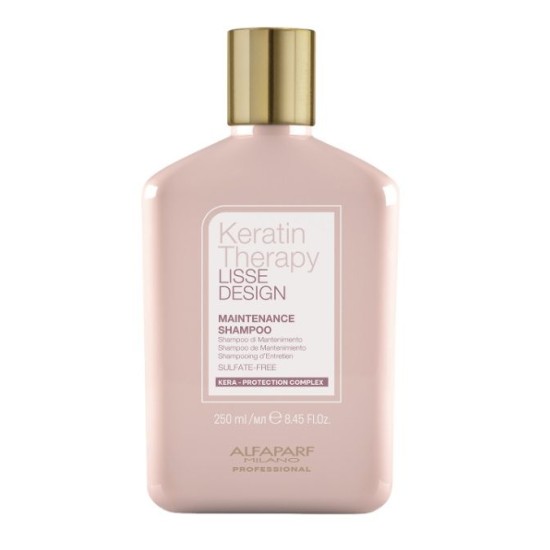 Поддържащ шампоан с кератин и колаген ALFAPARF LISSE DESIGN KERATIN THERAPY MAINTENANCE SHAMPOO 250мл