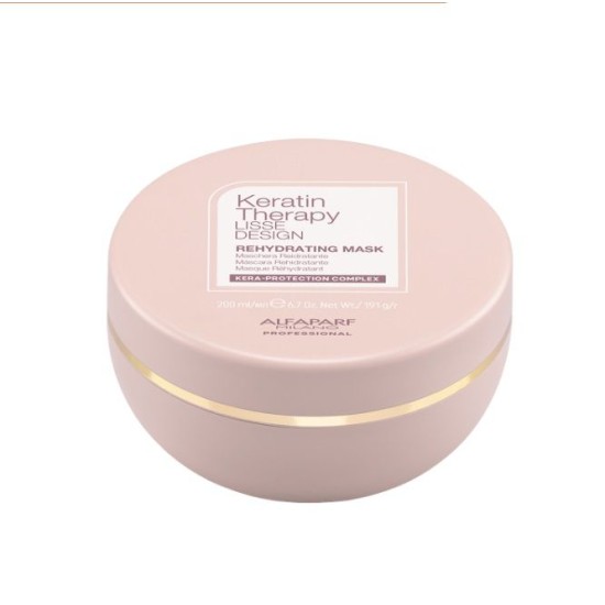 Рехидратираща маска с колаген и кератин ALFAPARF LISSE DESIGN KERATIN THERAPY REHYDRATING MASK 200мл
