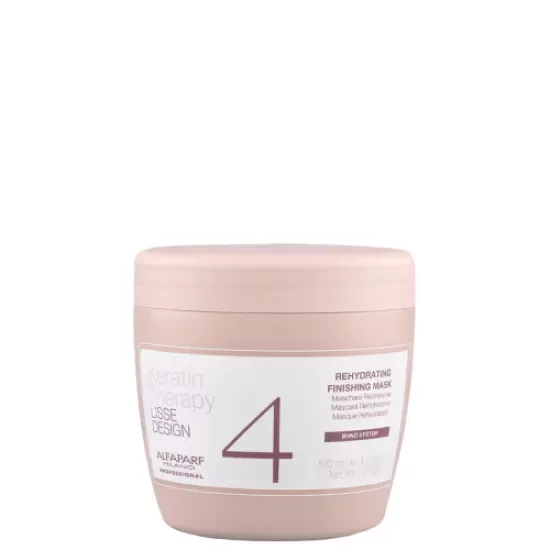 Рехидратираща маска с кератин и колаген ALFAPARF LISSE DESIGN KERATIN THERAPY REHYDRATING MASK 500млl