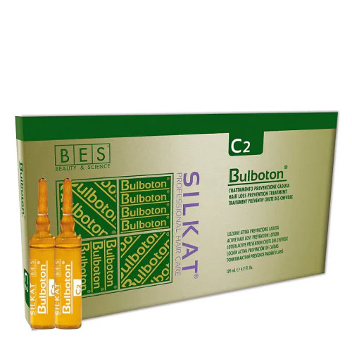 Лосион ампули против косопад BES C2 Silkat Bulboton Active Hair Loss Prevention Lotion 12х10мл