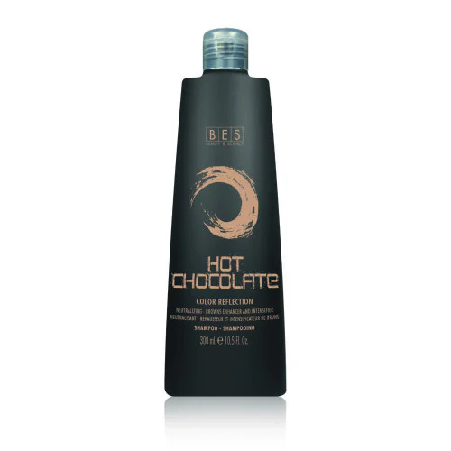 Оцветяващ шампоан за кестеняви нюанси BES Color Reflection Hot Chocolate Shampoo 300мл