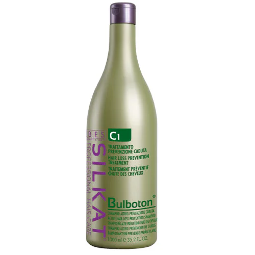 Шампоан против косопад BES C1 Silkat Bulboton Active Hair Loss Prevention Shampoo 1000мл
