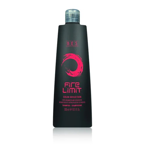 Оцветяващ шампоан за огнено червени нюанси BES Color Reflection Fire Limit Shampoo 300мл
