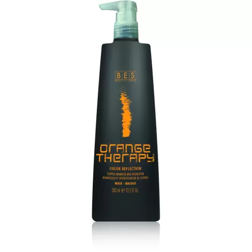 Оцветяваща маска за оранжево медени нюанси BES Color Reflection Orange Therapy Mask 300мл