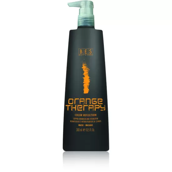 Оцветяваща маска за оранжево медени нюанси BES Color Reflection Orange Therapy Mask 300мл