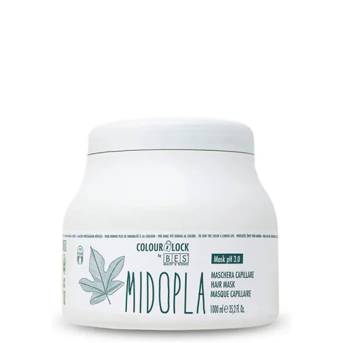 Възстановяваща маска за боядисана коса BES Color Lock Midopla Hair Mask 1000мл