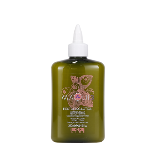 Възстановяващ веган лосион за увредена и третирана коса ECHOSLINE MAQUI 3 Restructuring Vegan Lotion 250мл