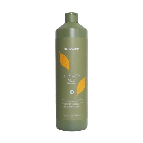 Реконструиращ шампоан за силно увредена коса Echosline Ki-Power VEG Shampoo 1000мл