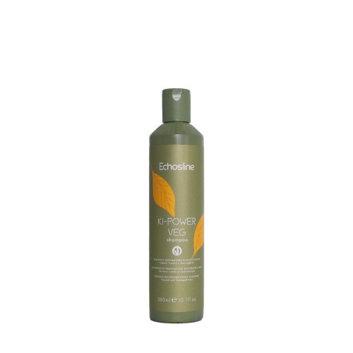 Реконструиращ шампоан за силно увредена коса Echosline Ki-Power VEG Shampoo 300мл