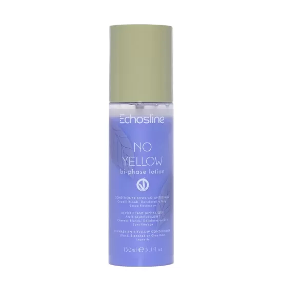 Двуфазен анти - жълт балсам без отмиване EchosLine No Yellow Bi-phasic Lotion 200мл