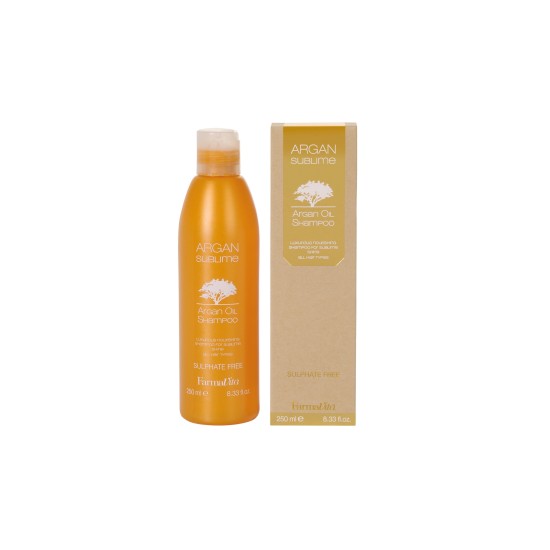 Подхранващ шампоан за коса с арганово масло FarmaVita Argan Sublime Oil Shampoo 250мл