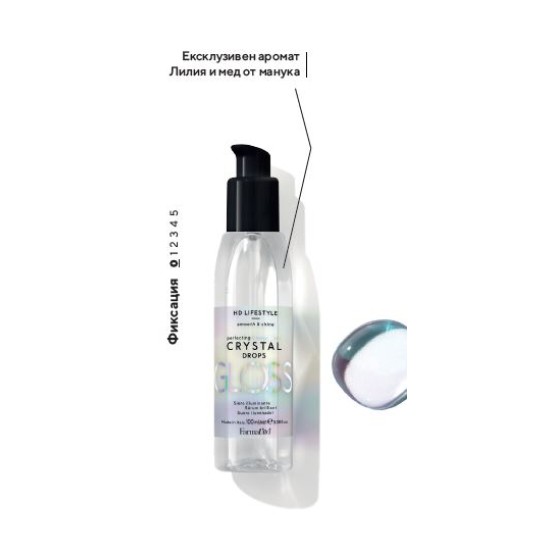 Кристали за коса за нацъфтели краища Farmavita HD LifeStyle Crystal Drops 100мл