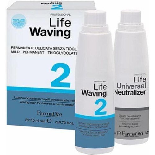 Къдрин с Фиксаж за изтощена коса FarmaVita Life Waving 2 - 220мл