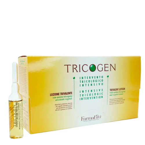 Ампули против пърхот и косопад  Farmavita Tricogen Trivalent Lotion 12х8мл